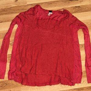 Free people xs long sleeve